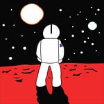 astronaut in space